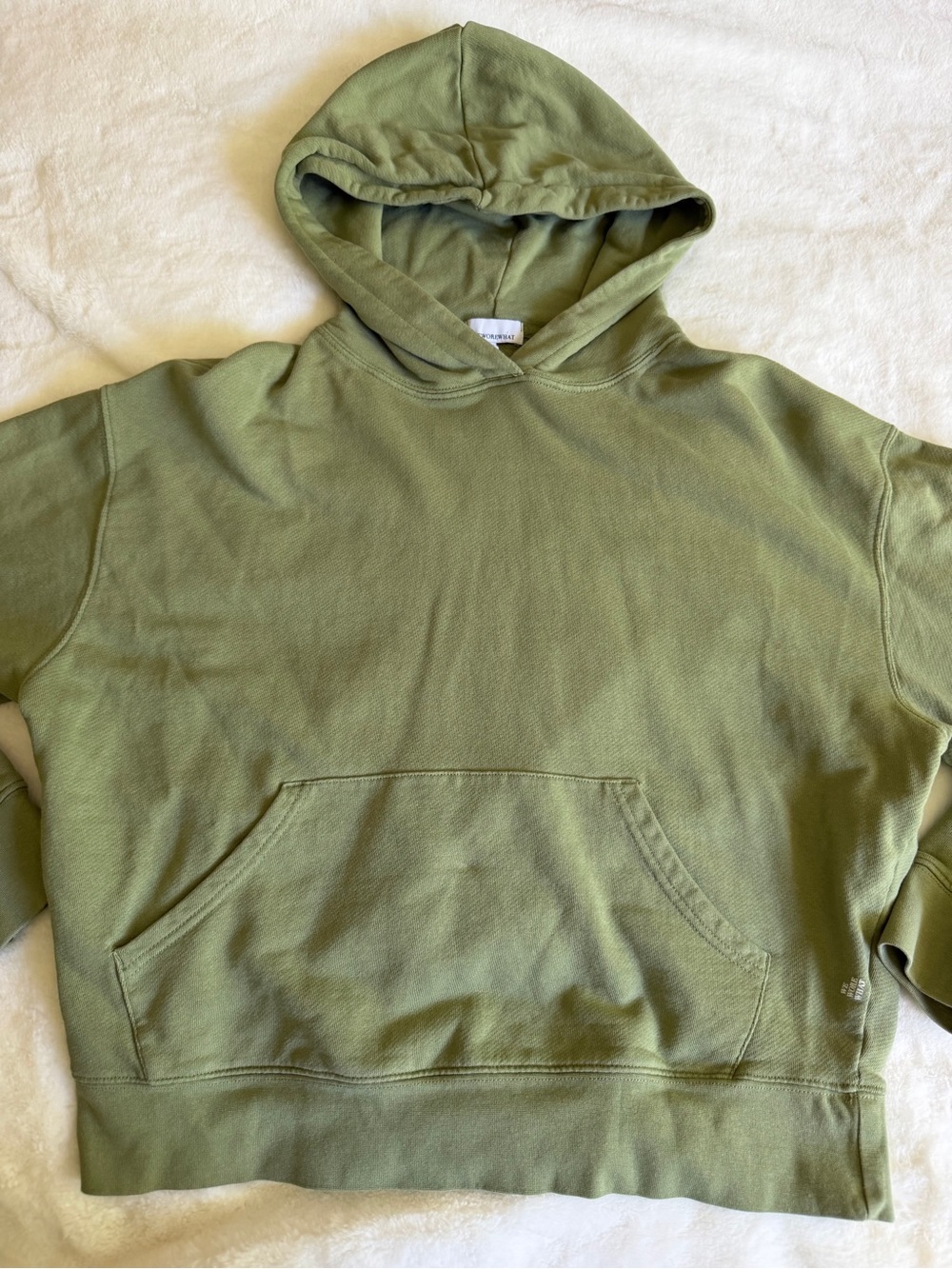 WeWoreWhat Green Hoodie Women’s Size Small